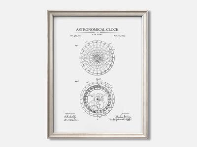 Astronomical Clock 1 Oat mockup