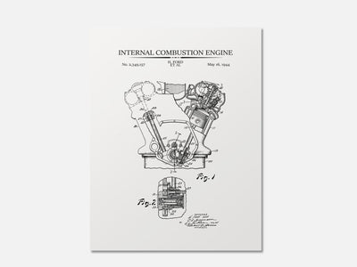 Internal Combustion Engine Patent Print mockup - A_t10072.2-V1-PC_AP-SS_1-PS_5x7-C_whi variant