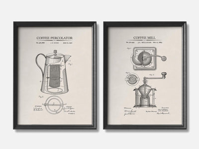 Coffee Patent Prints - Set of 2 mockup - A_t10002-V1-PC_F+B-SS_2-PS_11x14-C_ivo variant