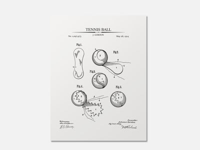 Tennis Ball Patent Print mockup - A_t10049.1-V1-PC_AP-SS_1-PS_5x7-C_whi variant