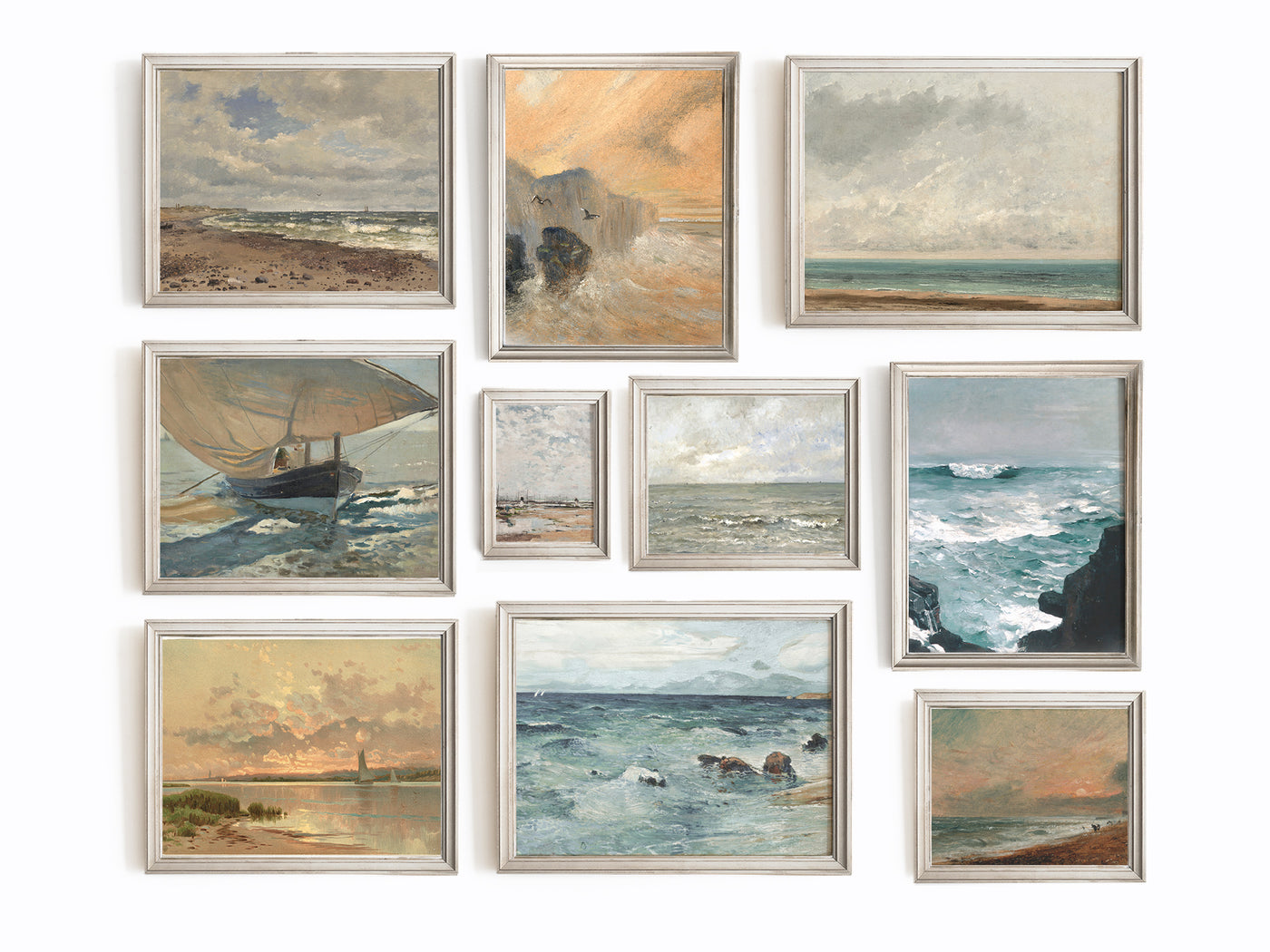 Colors of the Sea - Gallery Wall Print Set