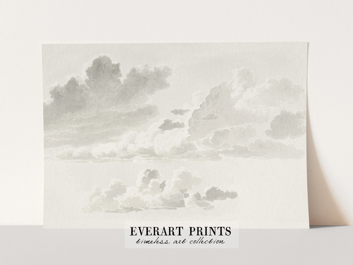 Cloud Study Sketch - Printable File - Everart