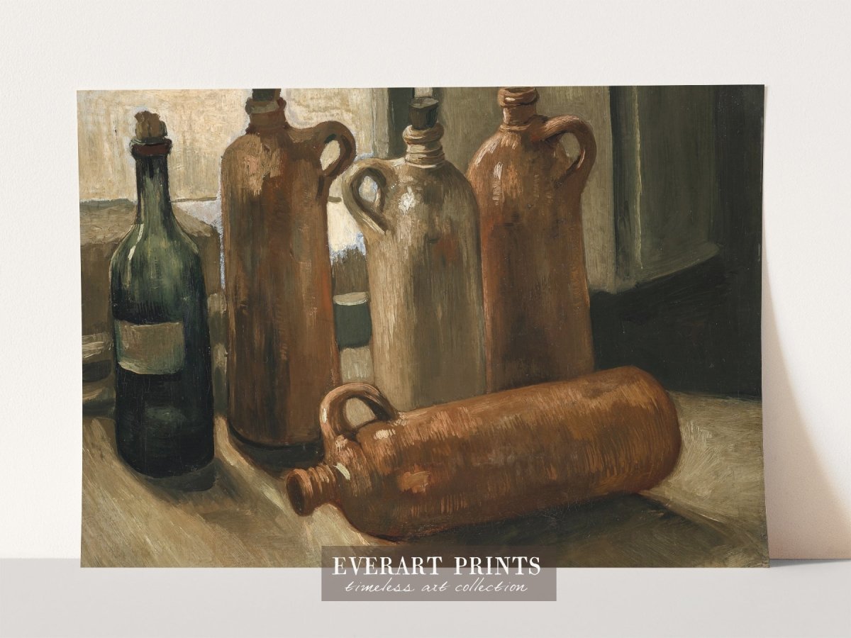 Five Bottles - Printable File - Everart