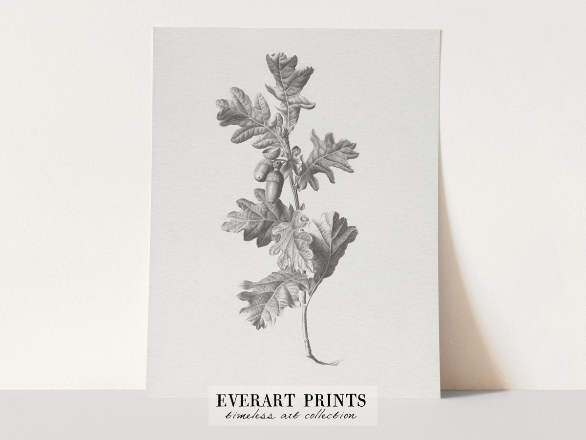 Oak Leaf - Printable File - Everart