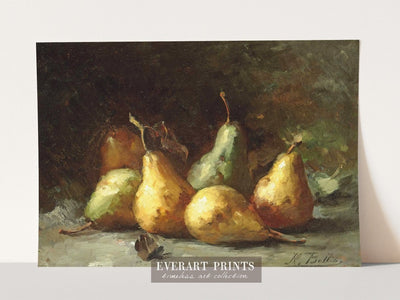 Pear Still Life - Printable File - Everart