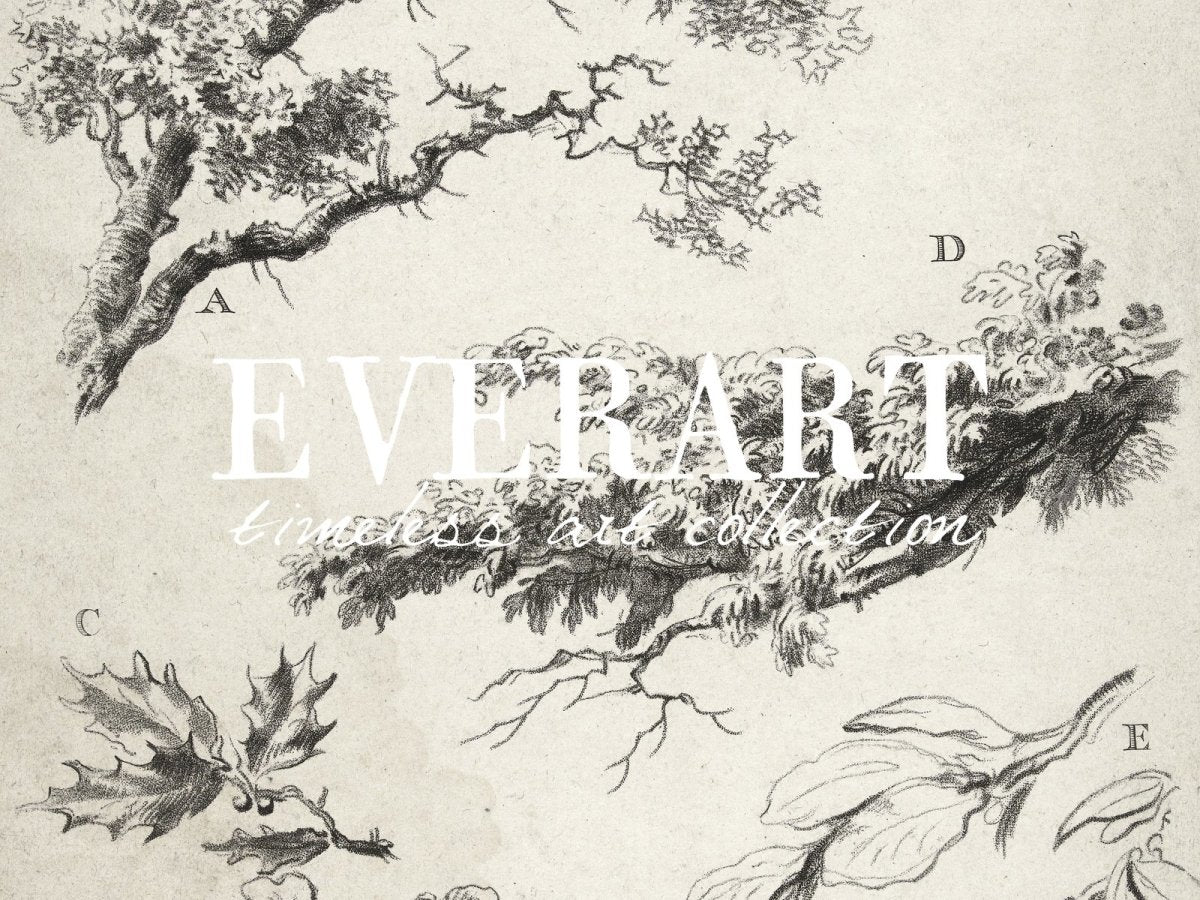 Study of Branches - Printable File - Everart