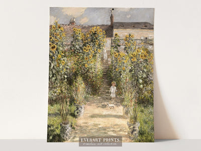 Sunflower Garden - Printable File - Everart