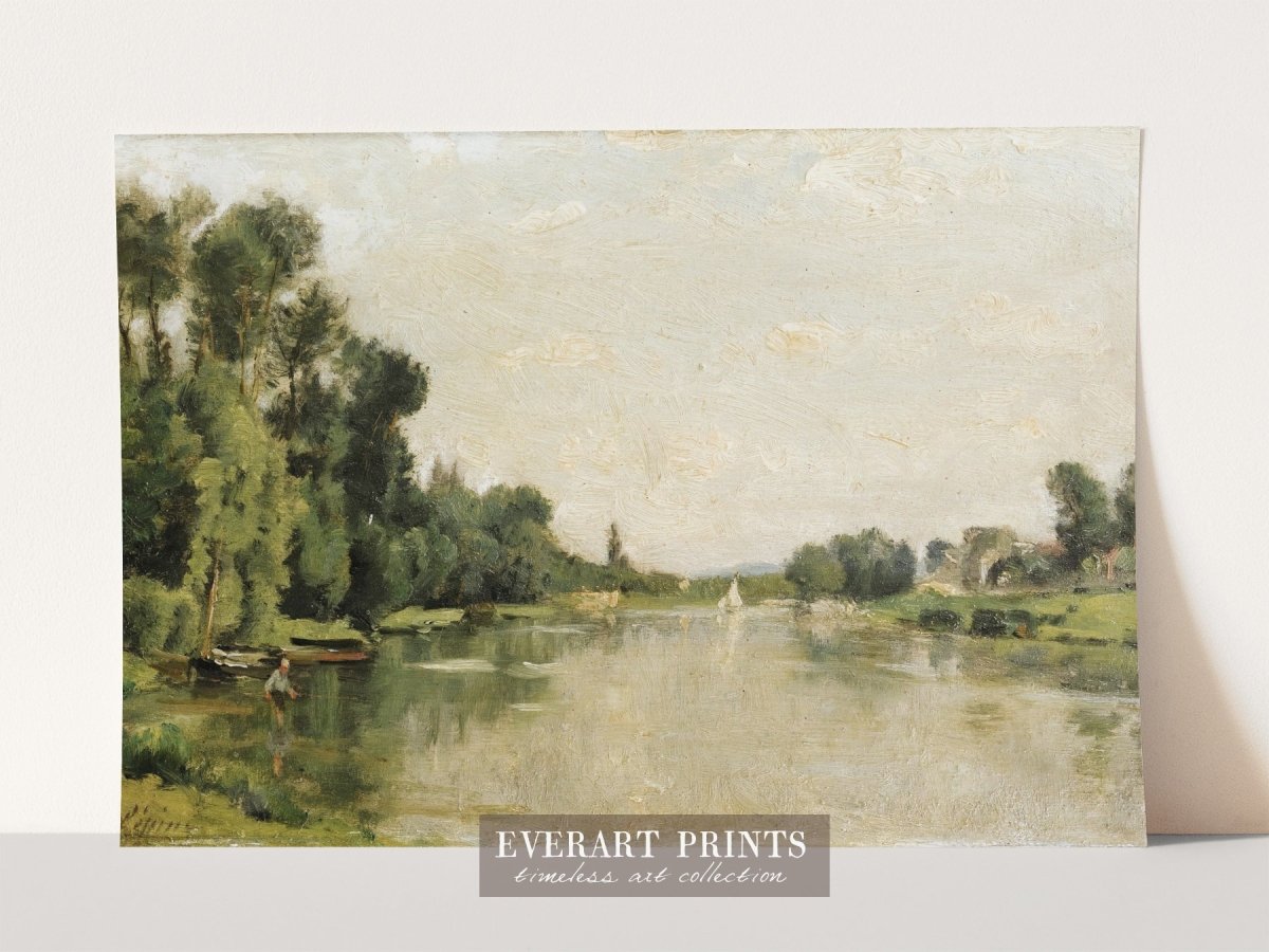 The Marne River - Printable File - Everart