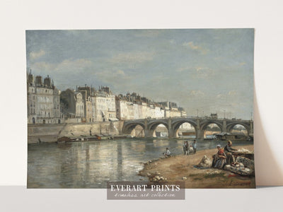 The Parisian Docks - Printable File - Everart