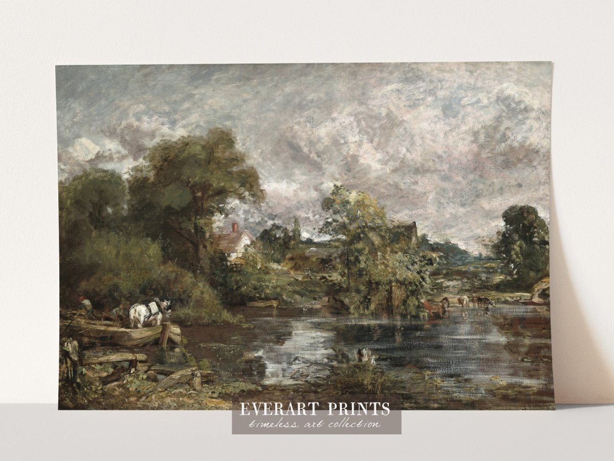 The Pond of Horses - Printable File - Everart