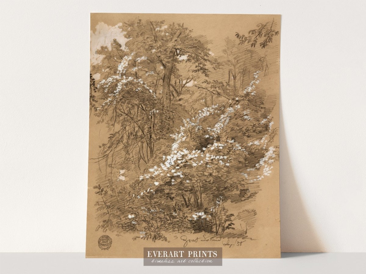 Woodland Scene - Printable File - Everart